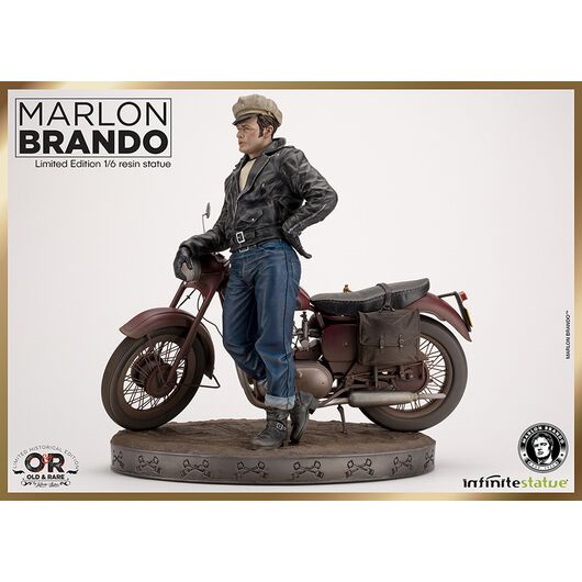 INFINITE Marlon Brando with Bike Scale 1:6 82464