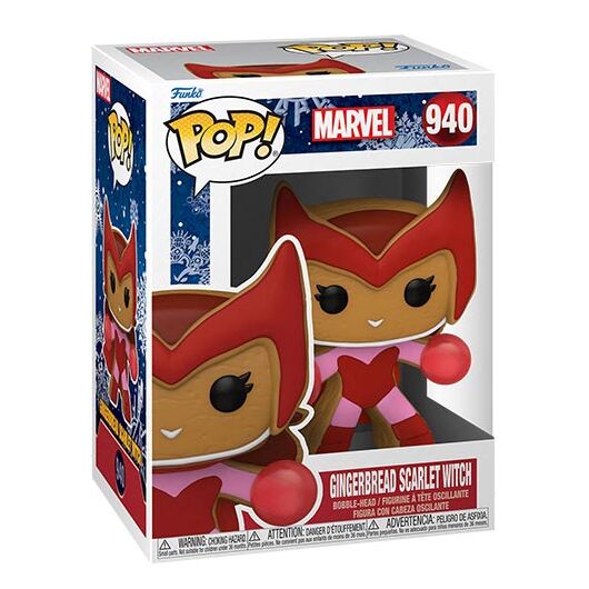FUNKO POP Holiday Gingerbread Marvel Scarlet Witch 940 57129