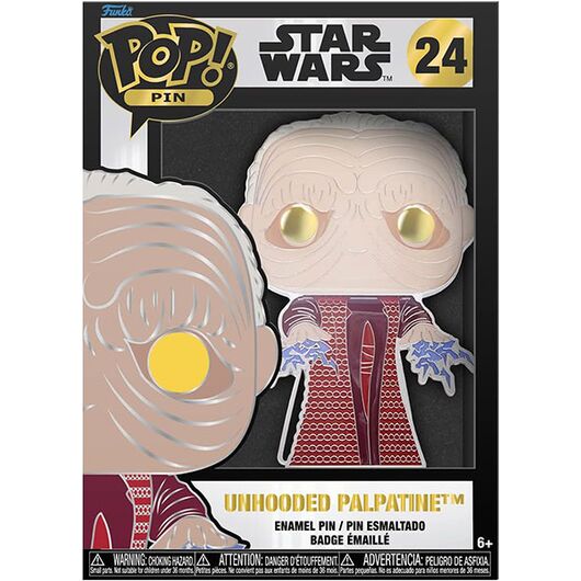 FUNKO PIN Star Wars Unhooded Palpatine 24 STPP0033