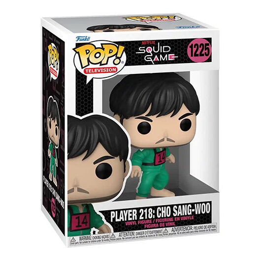 FUNKO POP Squid Game Player 218: Cho Sang-Woo 1225 64798