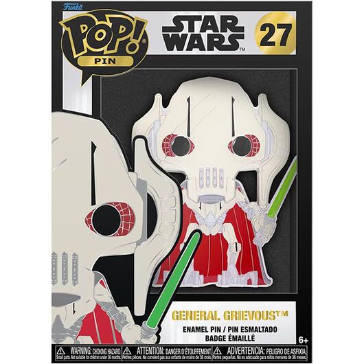 Funko Pin! Star Wars General Grievous 27 (1τμχ - Τυχαία Επιλογή 1:6 Chase)