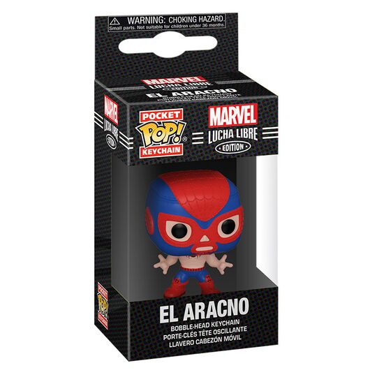Funko Keychain! El Aracno Bobble-Head