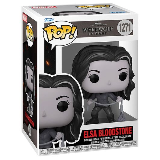 FUNKO POP Marvel Werewolf By Night Elsa Bloodstone 1271 74534