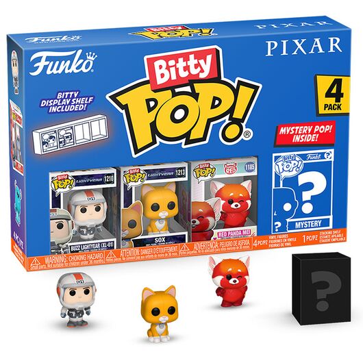 Funko Bitty Pop! Disney Pixar Buzz Lightyear 4 Pack​ 75466