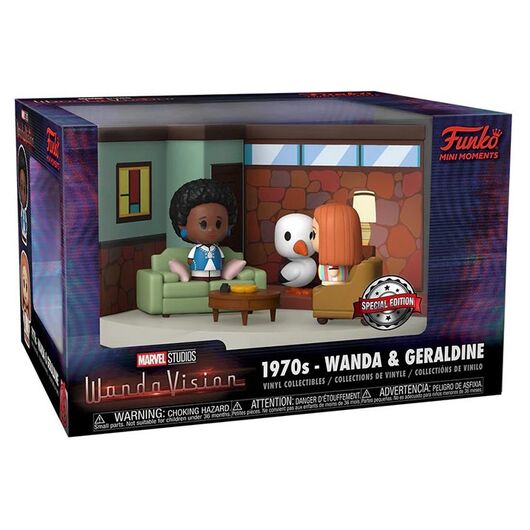 FUNKO MINI MOMENTS WandaVision 1970s Wanda & Geraldine 60958