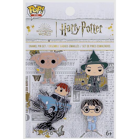 Funko Pin! Harry Potter: Chamber of Secrets 4pz
