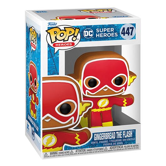 FUNKO POP Holiday Gingerbread DC The Flash 447 64323