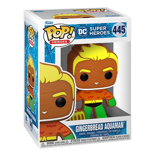 FUNKO POP Holiday Gingerbread DC Aquaman 445 64321