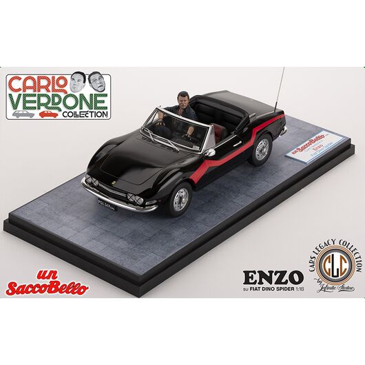 INFINITE Carlo Verdone Enzo Fiat Dino Spider Scala 1:18 81929