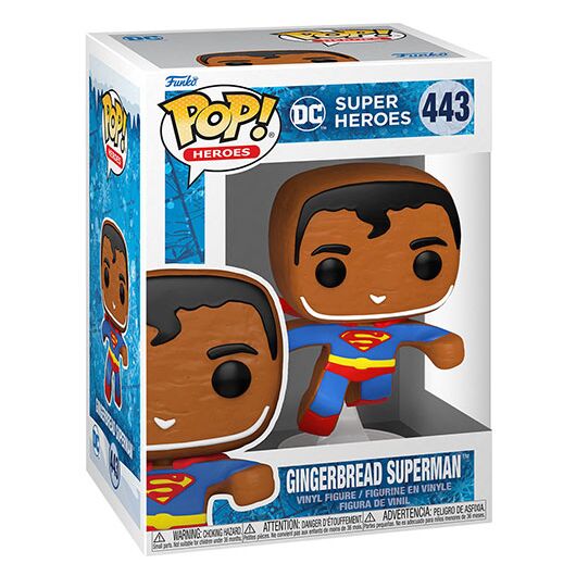 FUNKO POP Holiday Gingerbread DC Superman 443 64322