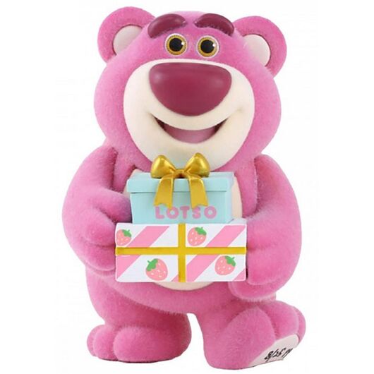 Toy Story Lotso w/Christmas Presents Flocked