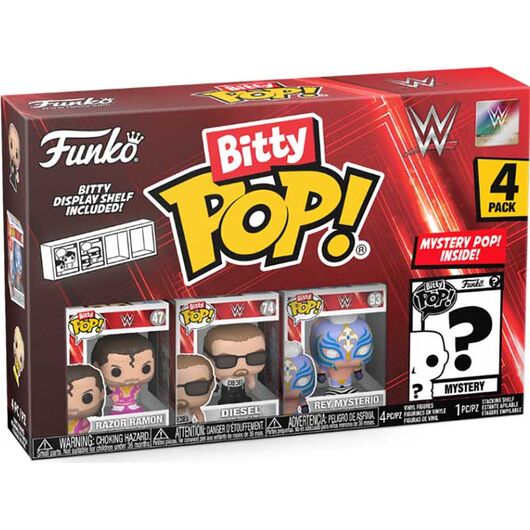 FUNKO BITTY POP 4 Pack WWE Razor Ramon 75463