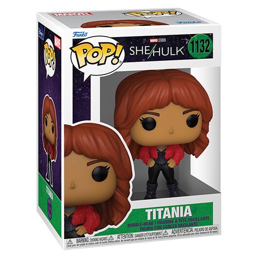 FUNKO POP Marvel She-Hulk Titania Bobble 1132 64202