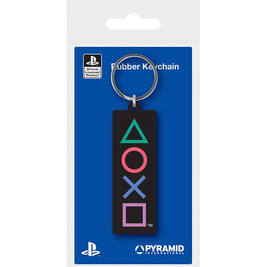 PlayStation Shapes Keychain