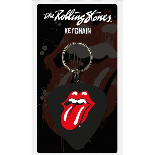 The Rolling Stones Pick Keychain RK38301C