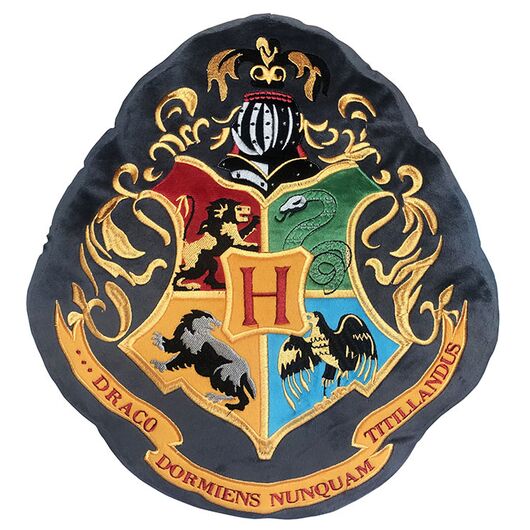 Cuscino Harry Potter Stemma Hogwarts 3D HPR123