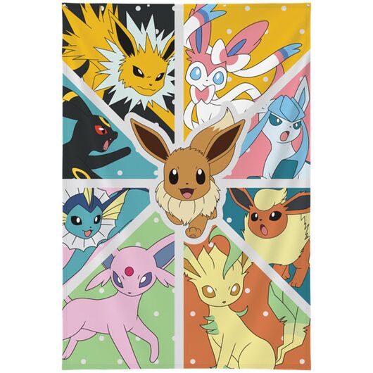Wall Decor Pokemon Eevee Transformation 125x85cm POK730