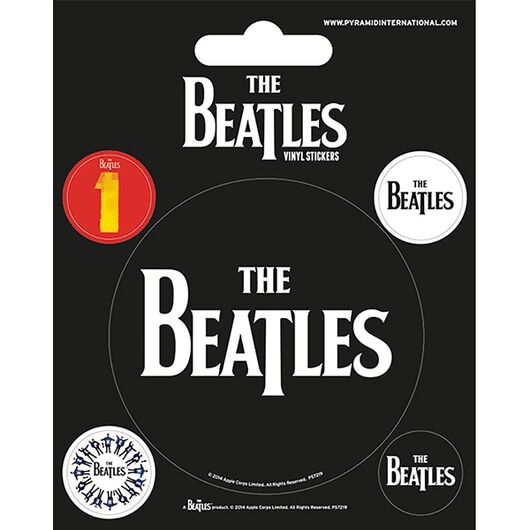 The Beatles Black Stickers PS7219