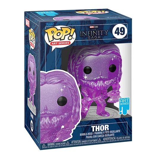 FUNKO POPS Art Series Infinity Saga Thor Bobble 49 57618