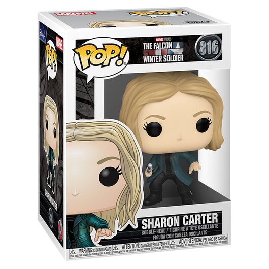 FUNKO POP The Falcon & WS Sharon Carter Bobble 816 52371