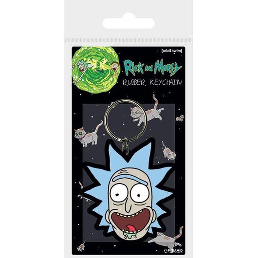 Rick and Morty Rick Smile Keychain RK38721C