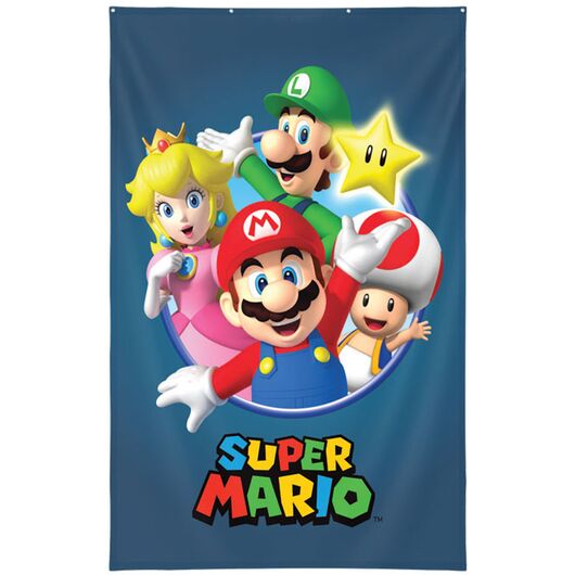 Wall Decor Super Mario Personaggi 125x85cm NO607