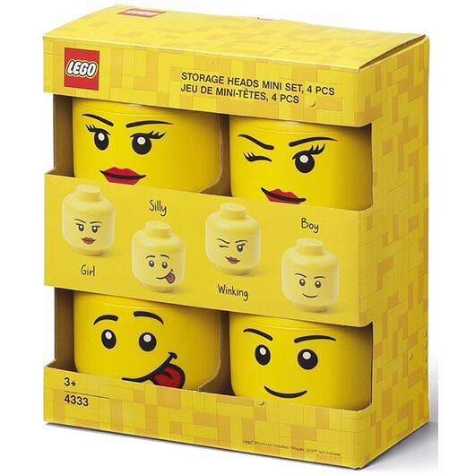 Contenitore LEGO Mini Testa Set 4pz RCL 43330800