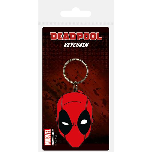 Deadpool Face Keychain RK38556C