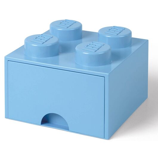 Contenitore LEGO Brick 4 Cassetto Azzurro RCL 40051736