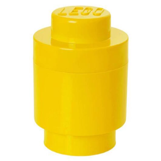 Contenitore LEGO Brick 1 Tondo Giallo RCL SB1R YL