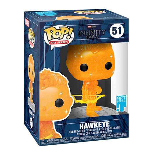 FUNKO POPS Art Series Infinity Saga Hawkeye Bobble 51 57615