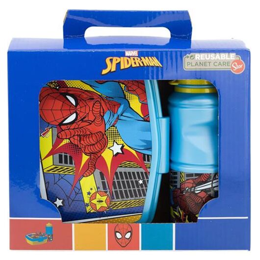 Gift Set 2 in 1 Lunchbox + Spider-Man Water Bottle ST74773
