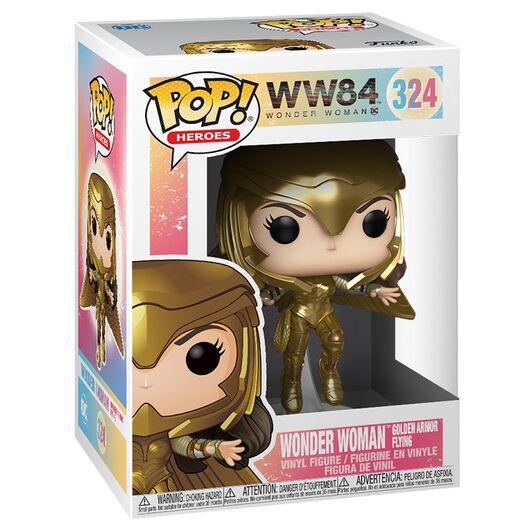 FUNKO POP Wonder Woman '84 Wonder Woman Golden Armor 1324 46660