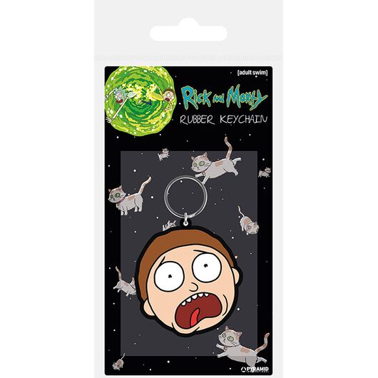 Rick and Morty Morty Terrified Keychain RK38722C