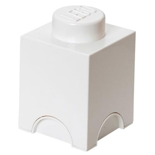 Contenitore LEGO Brick 1 Bianco RCL SB1 WH