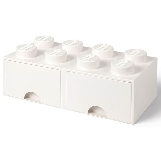 Contenitore LEGO Brick 8 Cassetto Bianco RCL 40061735