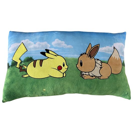 Cuscino Pokemon Pikachu & Eevee POK502