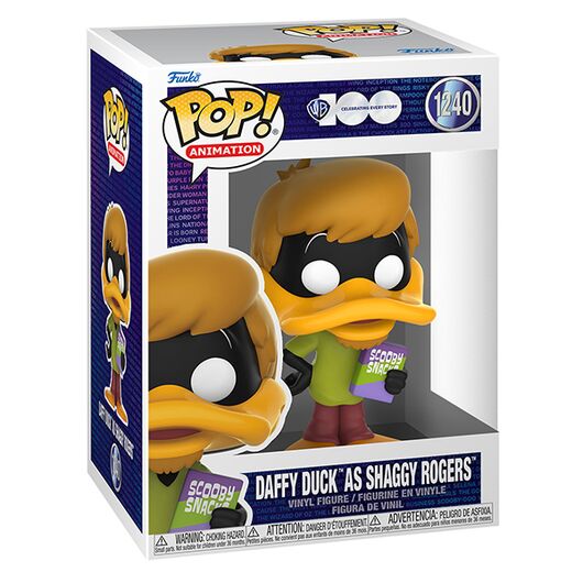 Funko Pop! Warner 100th Duffy Duck As Shaggy Rogers 1240