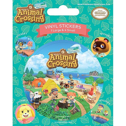 Animal Crossing Island Antics Stickers PS7453
