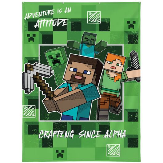 Wall Decor Minecraft Crafting Since Alpha 125x85cm MNC576