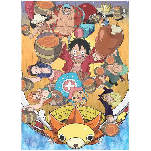 Wall Decor One Piece Crew 125x85cm OP-2756CR