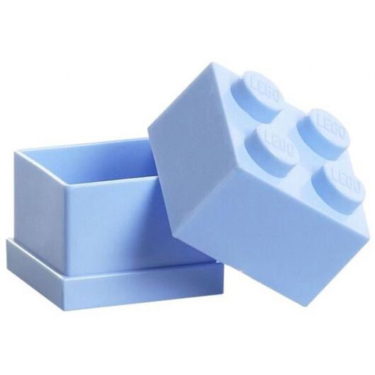 LEGO Mini Box 4 Light Blue Container RCL MB4 LB