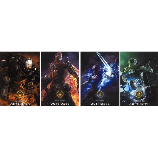 Postcards Set Outriders