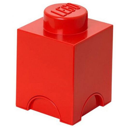 Contenitore LEGO Brick 1 Rosso RCL SB1 RD