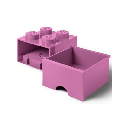 LEGO Brick 4 Drawer Pink Container RCL BD4 PK