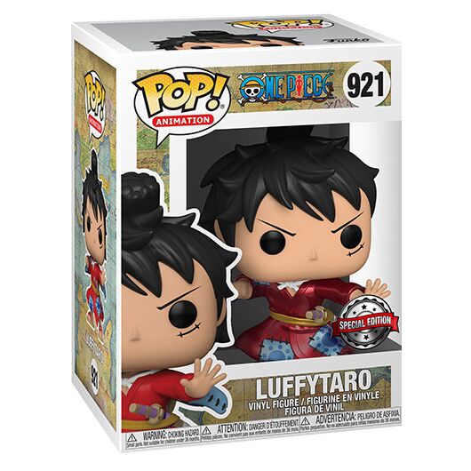 Funko Pop! One Piece Monkey D.Luffy w/Kimono Metallic 921