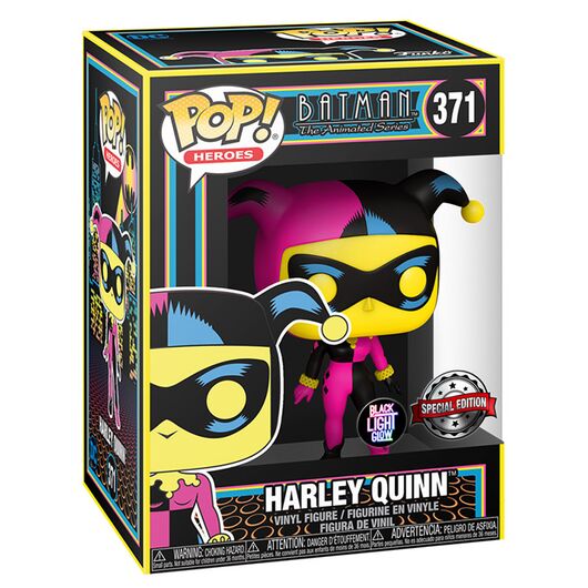 FUNKO POPS Harley Quinn Blacklight Glow 371 51726