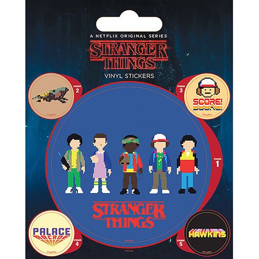Stranger Things Arcade Stickers PS7422