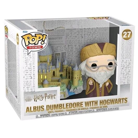 Funko Pop! Town: Harry Potter - Albus Dumbledore with Hogwarts 27