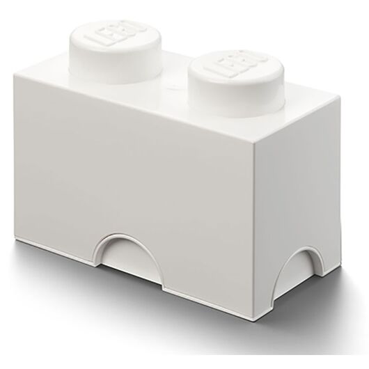 Contenitore LEGO Brick 2 Bianco RCL SB2 WH